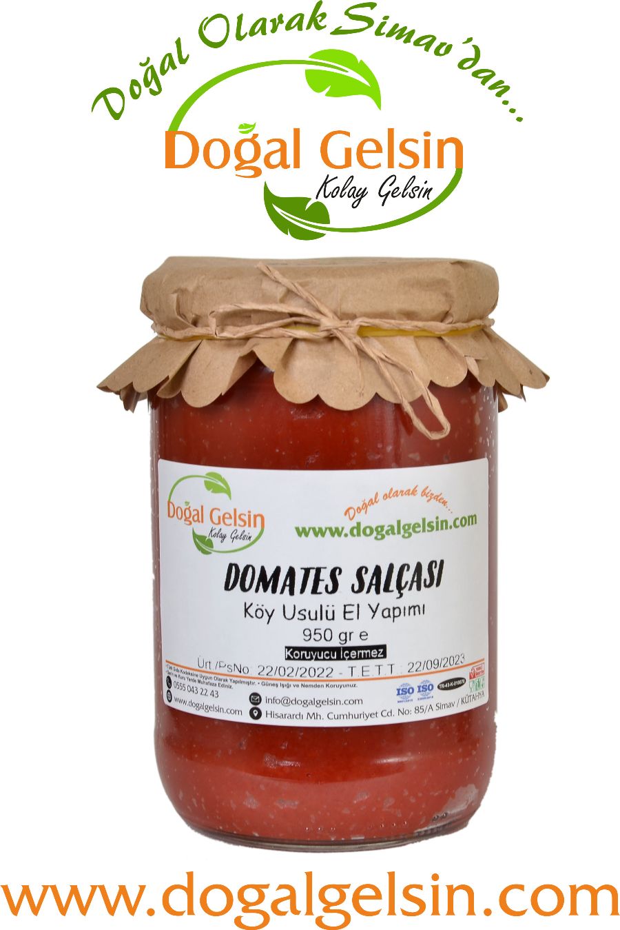 Doğal%20Gelsin%20Domates%20Salçası%20-%20950%20gr