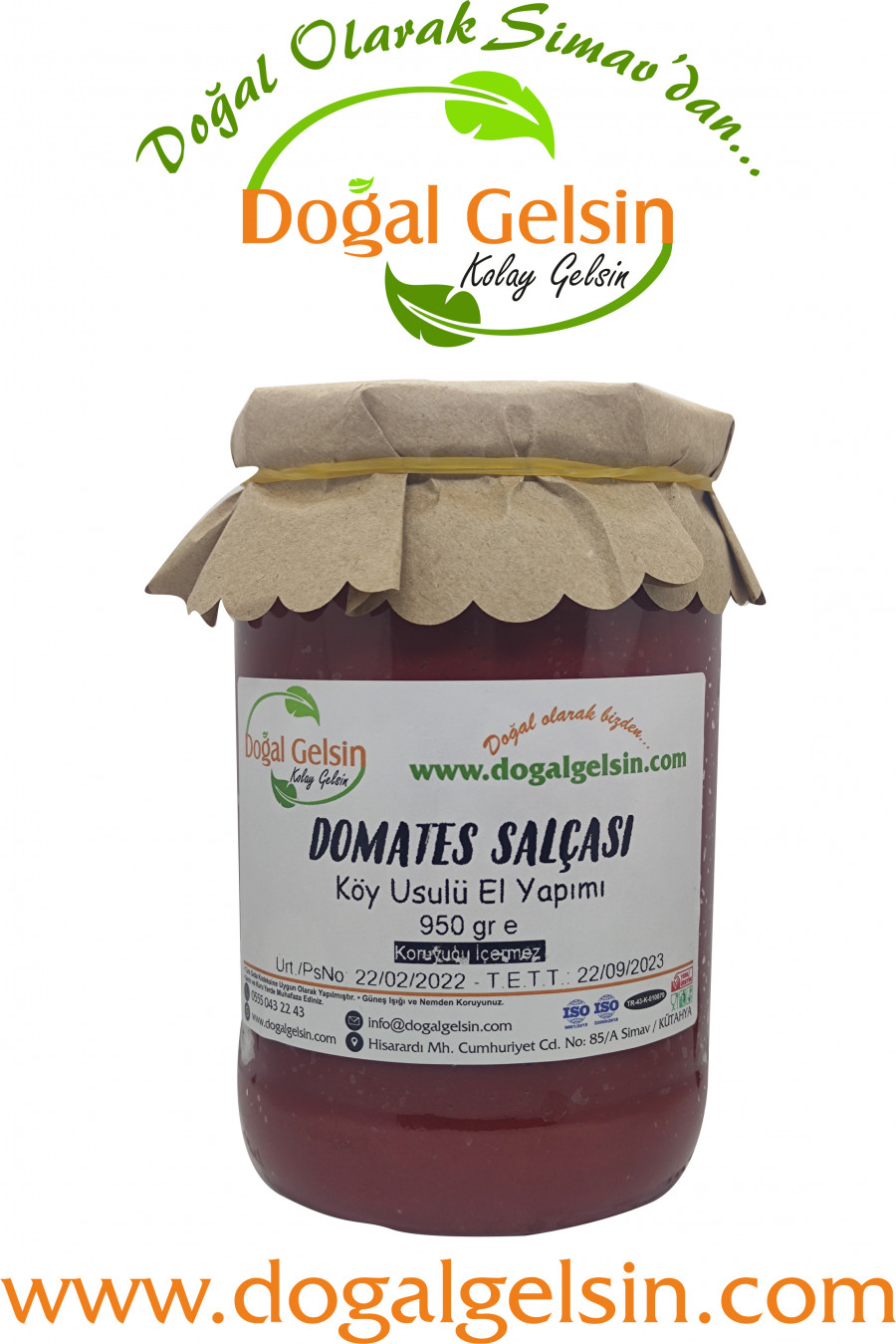 Doğal%20Gelsin%20Domates%20Salçası%20-%20950%20gr