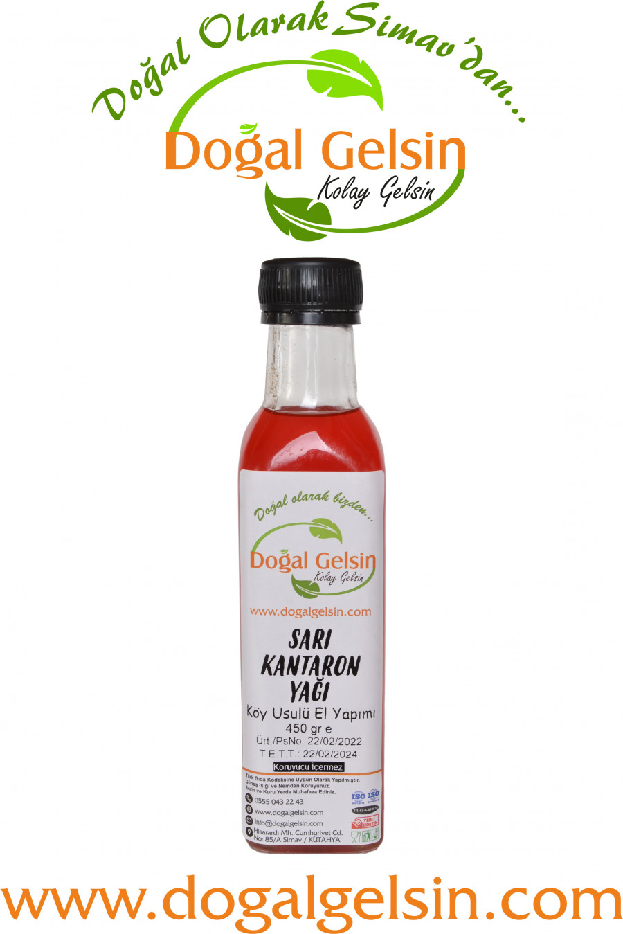 Doğal%20Gelsin%20Kantaron%20Yağı%20-%20250%20ml