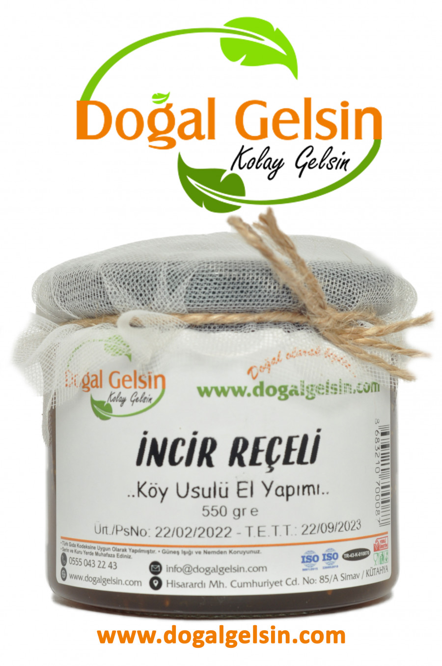 Doğal%20Gelsin%20Yeşil%20İncir%20Reçeli%20-%20550%20gr