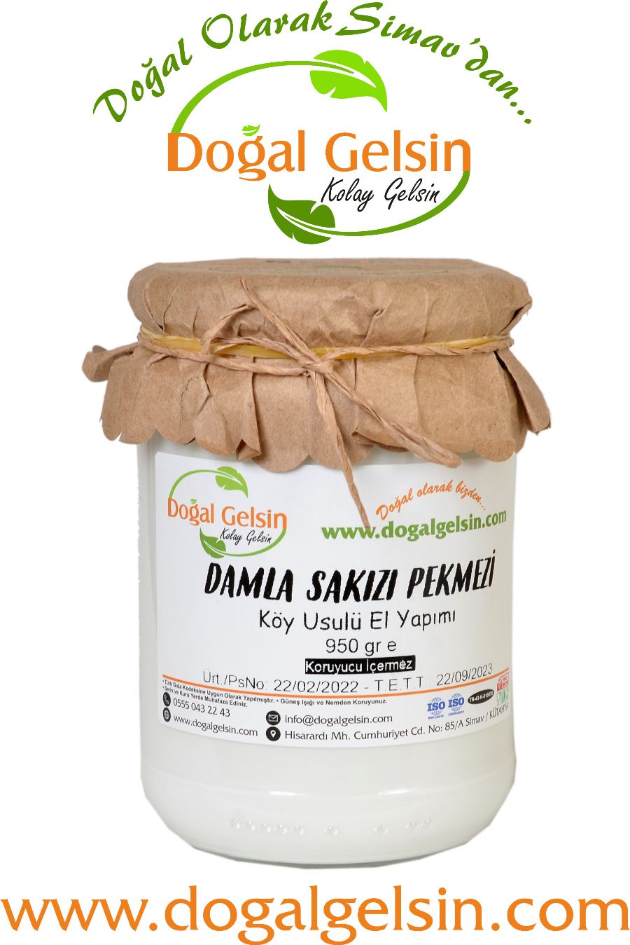 Doğal%20Gelsin%20Damla%20Sakızı%20Pekmezi%20-%20950%20gr