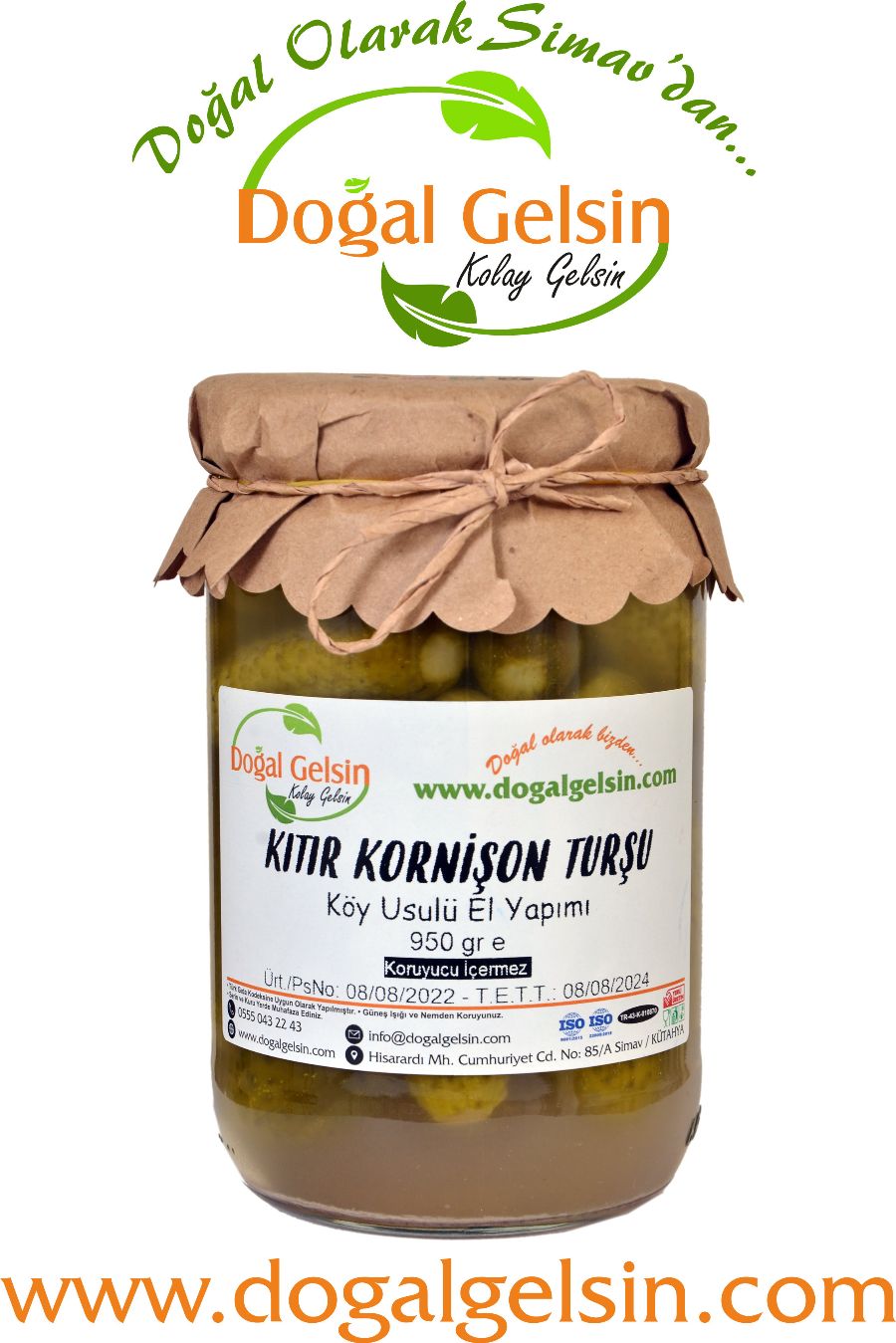 Doğal%20Gelsin%20Kıtır%20Kornişon%20Turşu%20-%20950%20gr