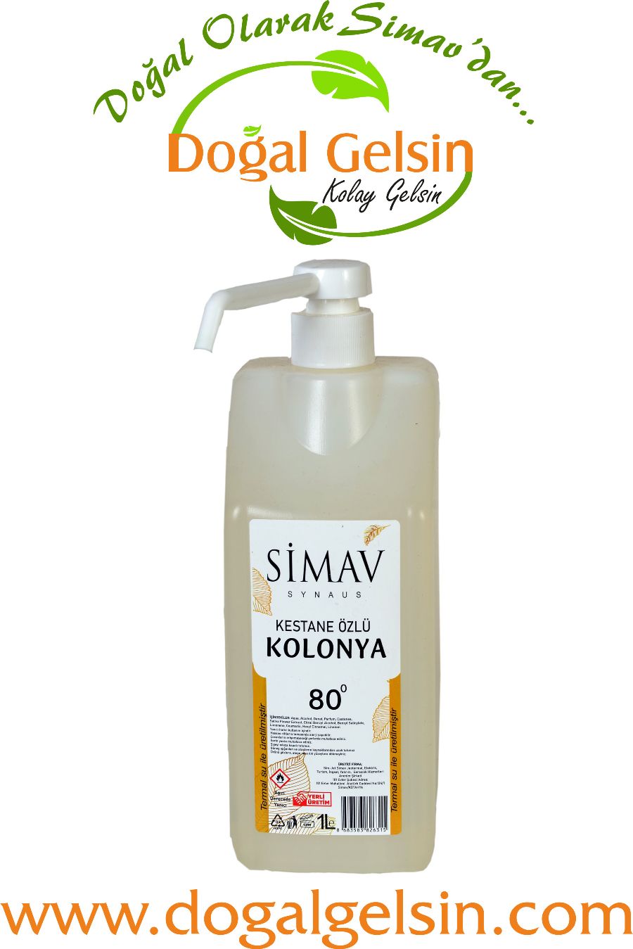 Simav%20Synaus%20Kestane%20Özlü%20ve%20Termal%20Sulu%20Kolonya%20Spreyli%20-%201%20Lt