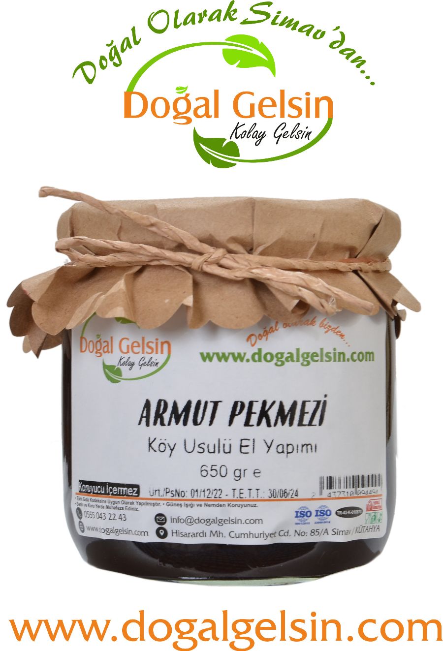 Doğal%20Gelsin%20Armut%20Pekmezi%20-%20650%20gr