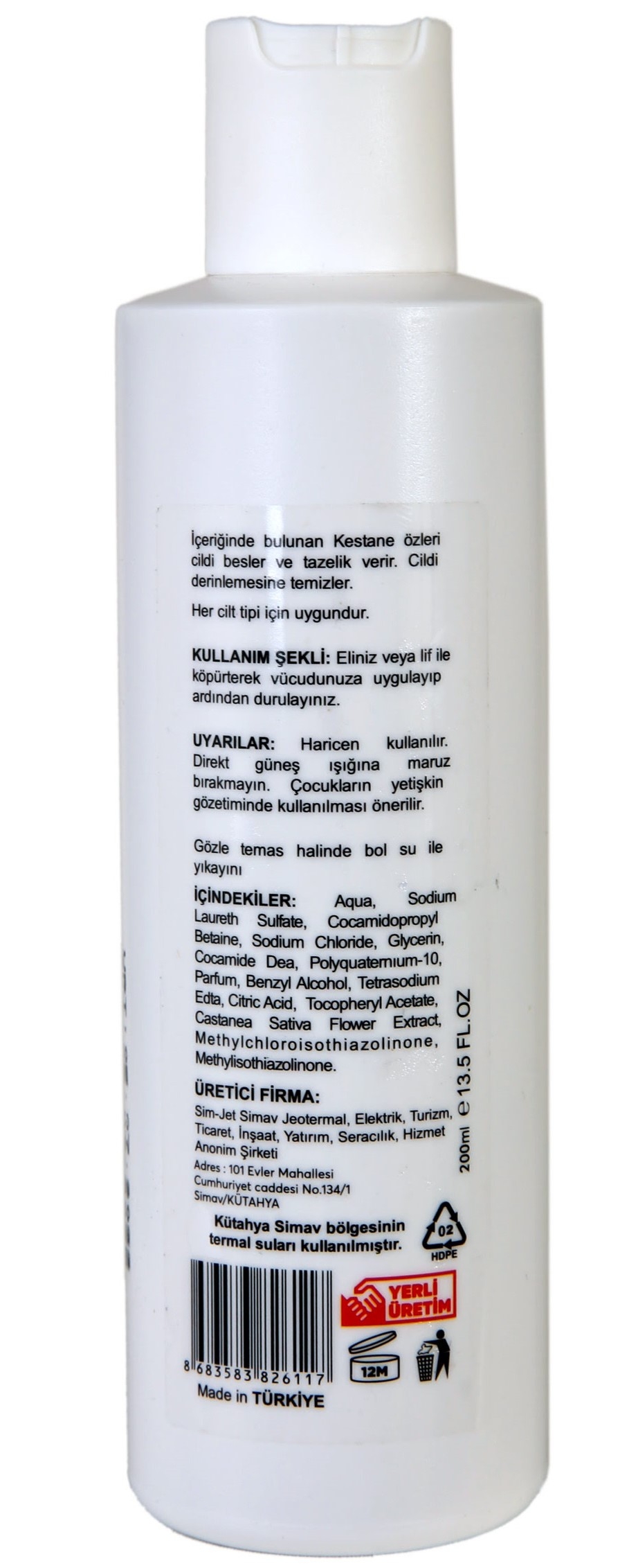 Simav%20Synaus%20Kestane%20Özlü%20ve%20Termal%20Sulu%20Duş%20Jeli%202’li%20Set%20400ML%20+%20200ML