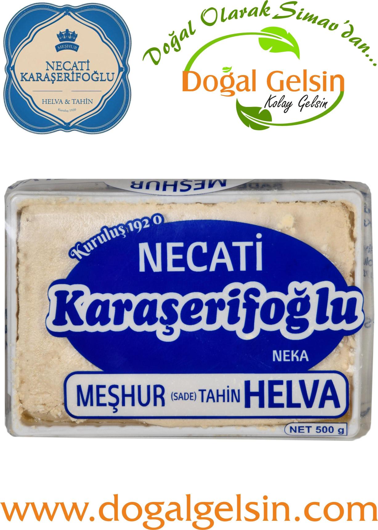 Necati%20Karaşerifoğlu%20Sade%20Tahin%20Helvası%20-%20500%20gr