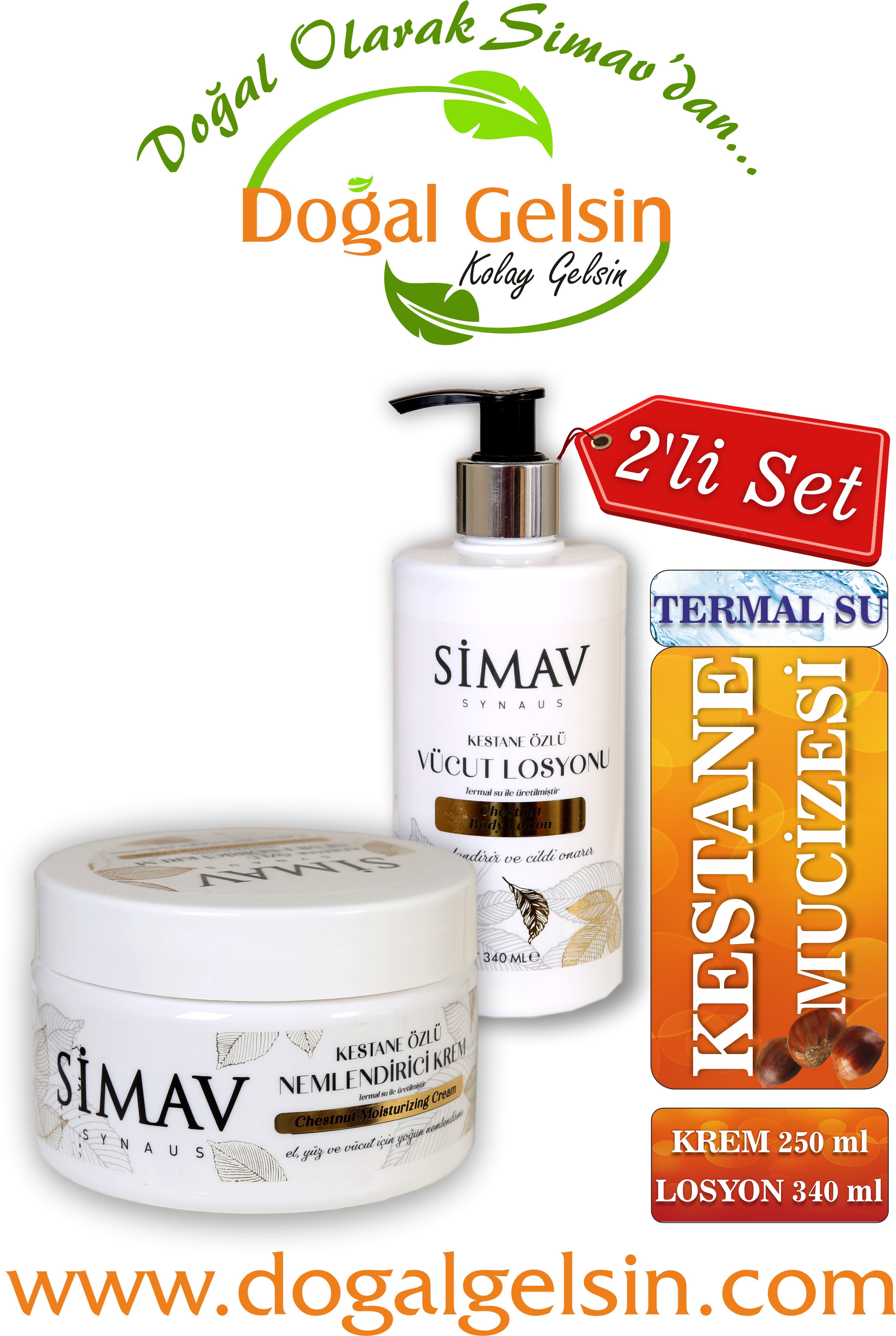 Simav%20Synaus%20Kestane%20Özlü%20ve%20Termal%20Sulu%20Cilt%20Bakım%20Seti%202’li%20-%20Krem%20&%20Losyon