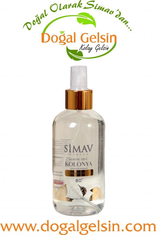 Simav%20Synaus%20Kestane%20Özlü%20ve%20Termal%20Sulu%20Kolonya%20Spreyli%20-%20200%20ml