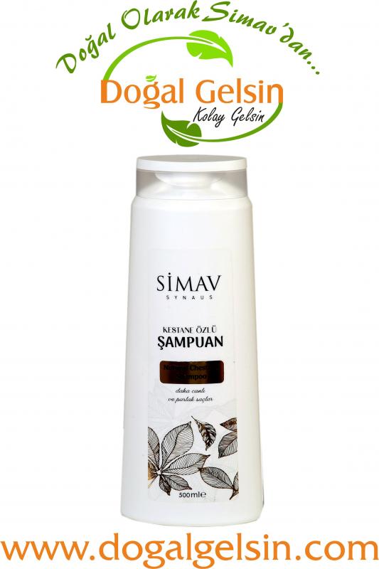Simav%20Synaus%20Kestane%20Özlü%20ve%20Termal%20Sulu%20Şampuan%20-%20500%20ml
