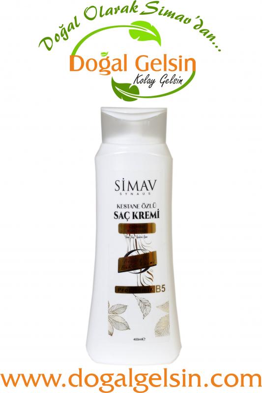 Simav%20Synaus%20Kestane%20Özlü%20Saç%20Kremi%20-%20400%20ml