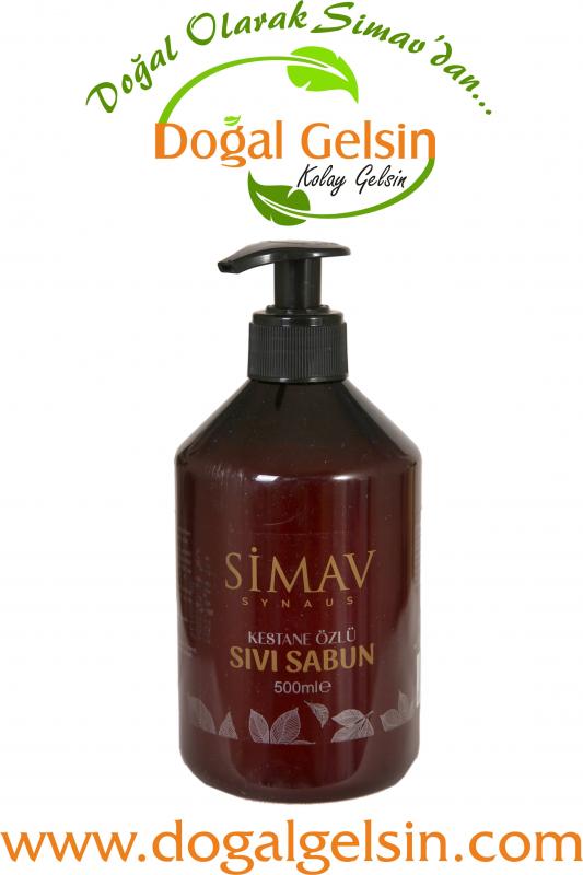 Simav%20Synaus%20Kestane%20Özlü%20ve%20Termal%20Sulu%20Sıvı%20Sabun%20-%20500%20ml