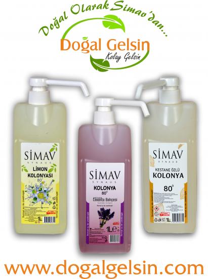Simav Synaus Termal Sulu Kolonya Seti 3’lü - 1 Lt Spreyli