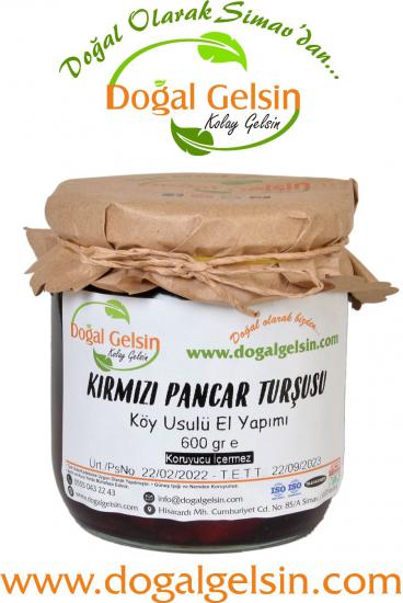 Doğal Gelsin Kırmızı Pancar Turşusu - 600 gr
