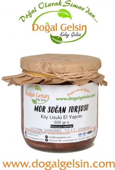 Doğal Gelsin Mor Soğan Turşusu - 600 gr
