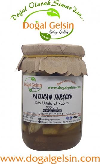 Doğal Gelsin Patlıcan Turşusu - 800 gr
