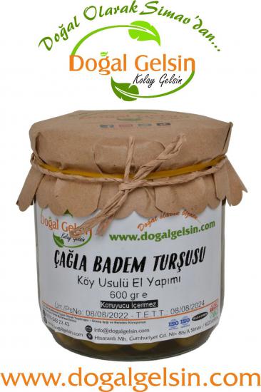 Doğal Gelsin Çağla Badem Turşusu - 600 gr
