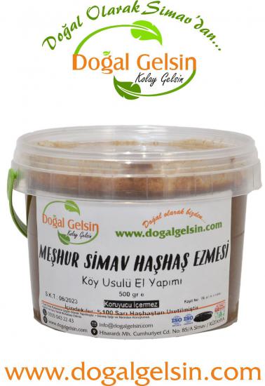 Doğal Gelsin Meşhur Simav Haşhaş Ezmesi - 500 gr