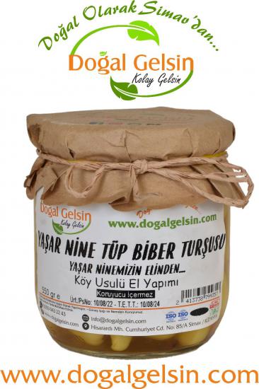 Doğal Gelsin Yaşar Nine Tüp Biber Turşusu - 550 gr