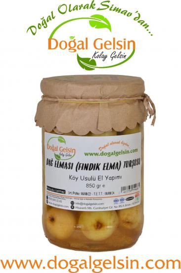Doğal Gelsin Dağ Elması (Fındık Elma) Turşusu - 850 gr