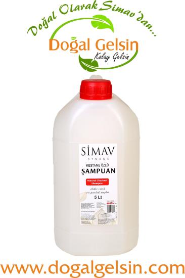 Simav Synaus Kestane Özlü ve Termal Sulu Şampuan - 5 Lt