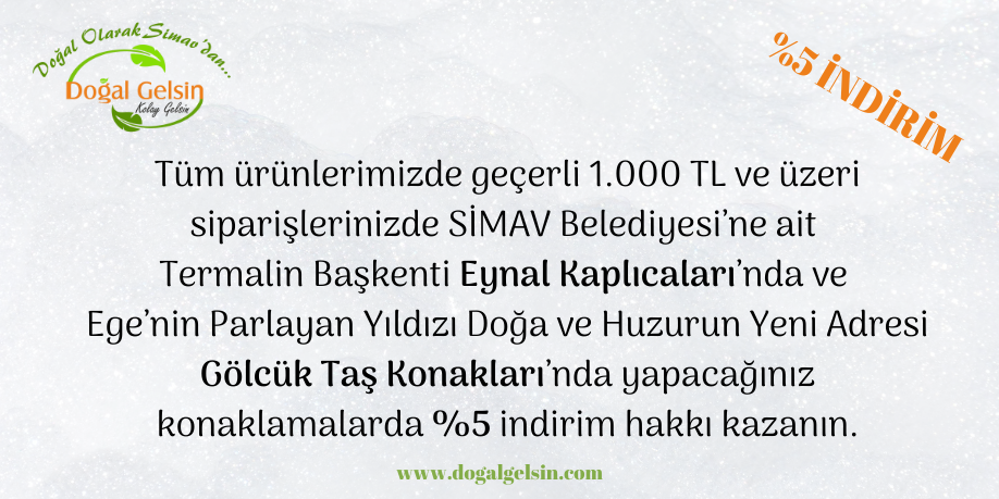 1.000 TL Üzeri Alışverişlerde %5 Eynal ve Gölcük İndirimi